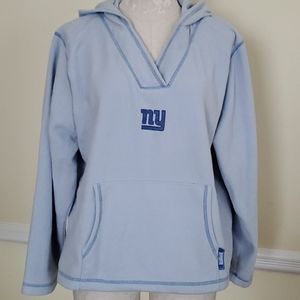 NFL For Her Giants Fleece Hoodie Large